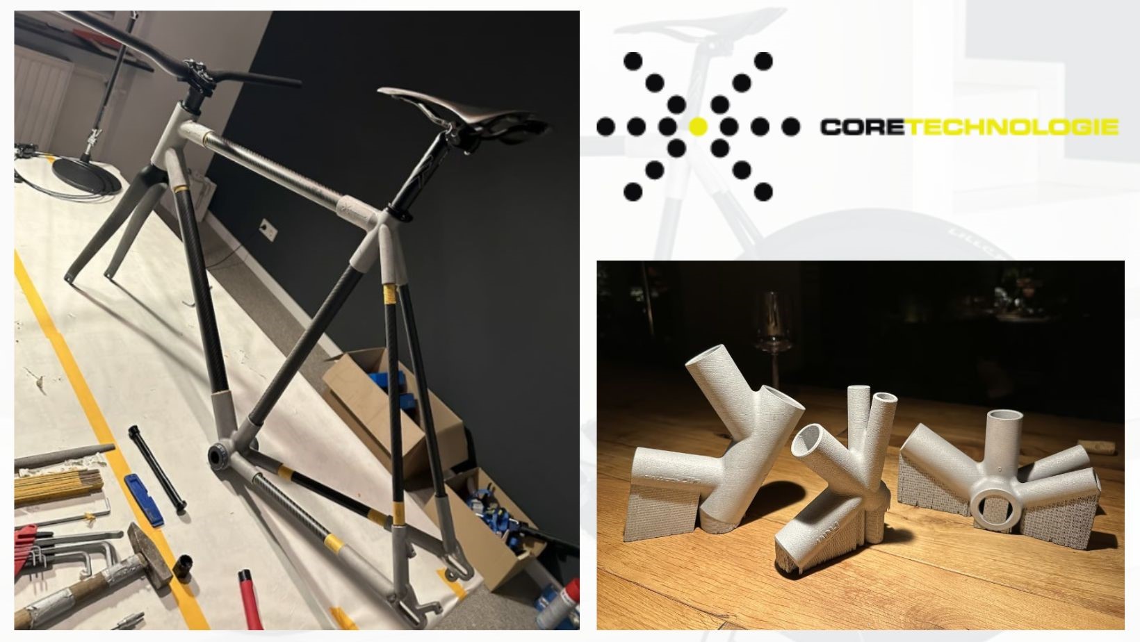 CoreTechnologie推出首款采用3D打印铝部件的单速自行车