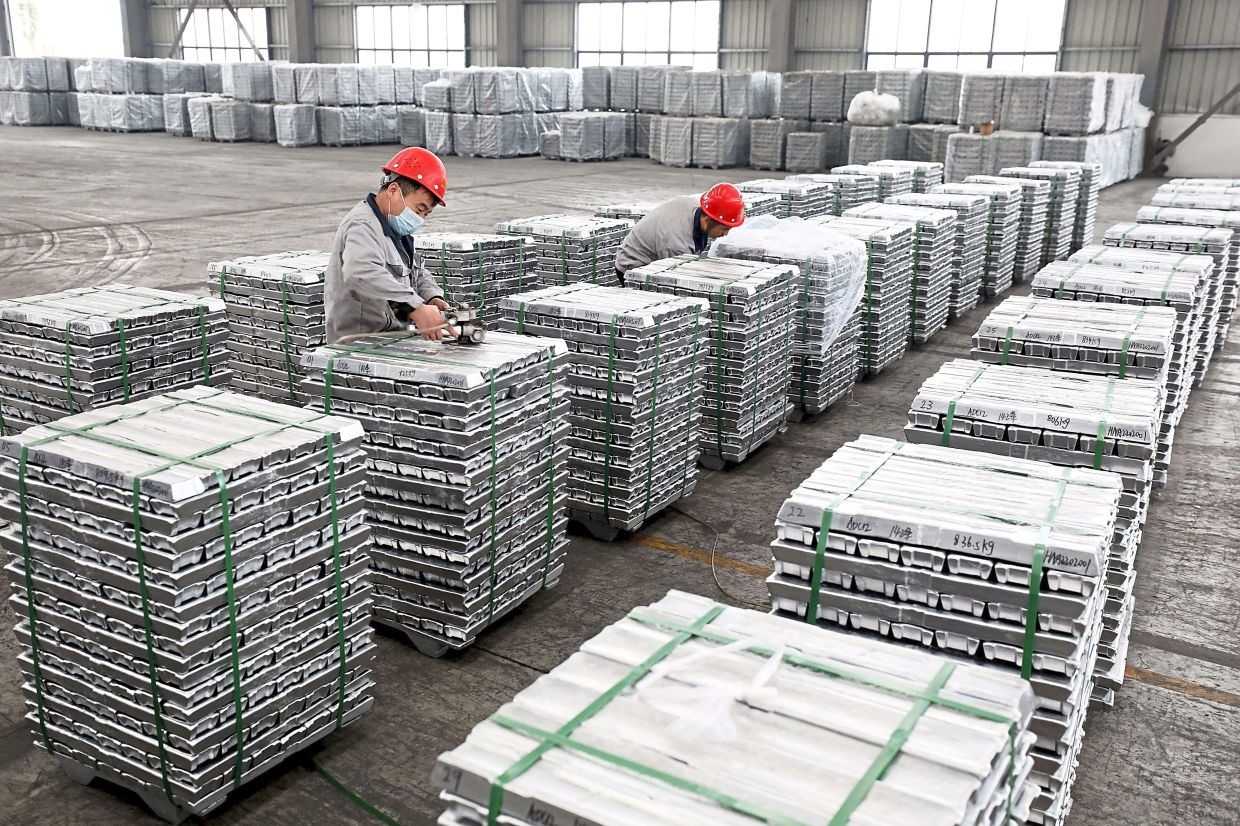 强劲的需求和不断消耗的库存推动了中国8月份的铝进口