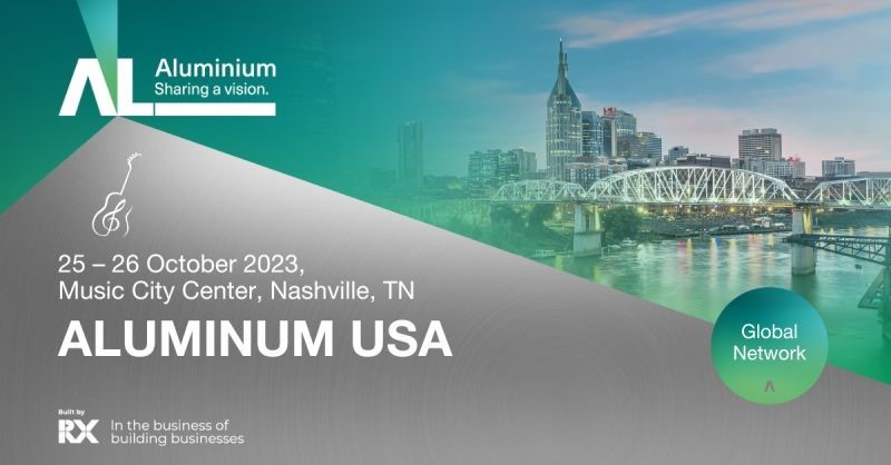 纳什维尔首屈一指的铝业融合开始倒计时:2023年美国铝业博览会!