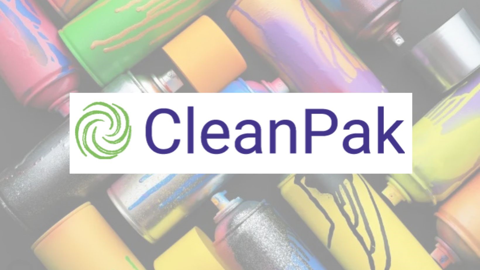 CleanPak，Alupro领导的英国气雾剂回收倡议的新合作伙伴