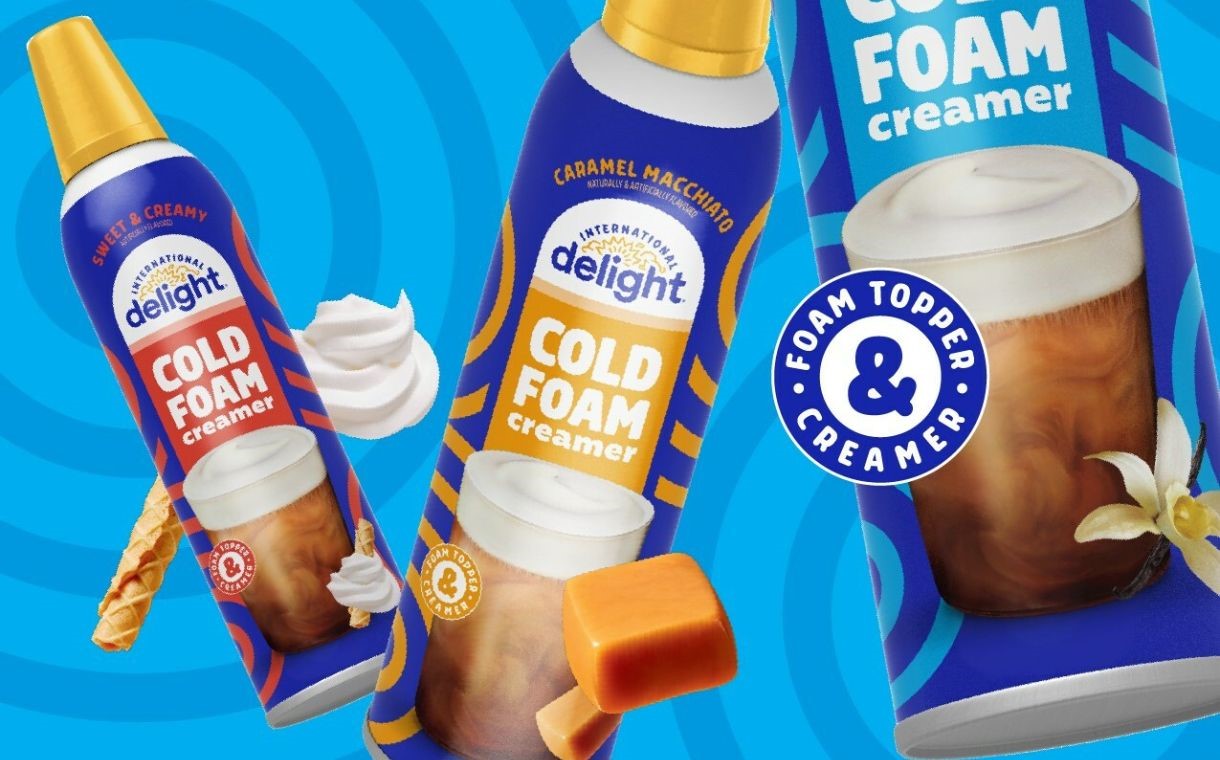 International Delight推出备受期待的铝罐冷泡沫奶精