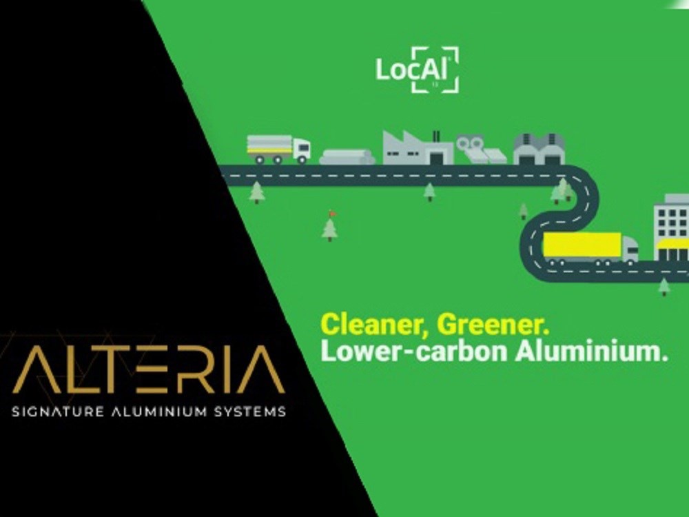 Alteria铝业采用了Capral的LocAl低碳铝来制造其挤压产品