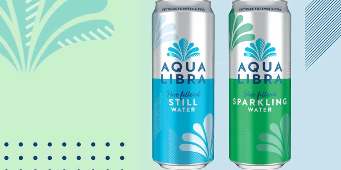 Aqua Libra将于2024年推出两款全新的330毫升铝罐调味水