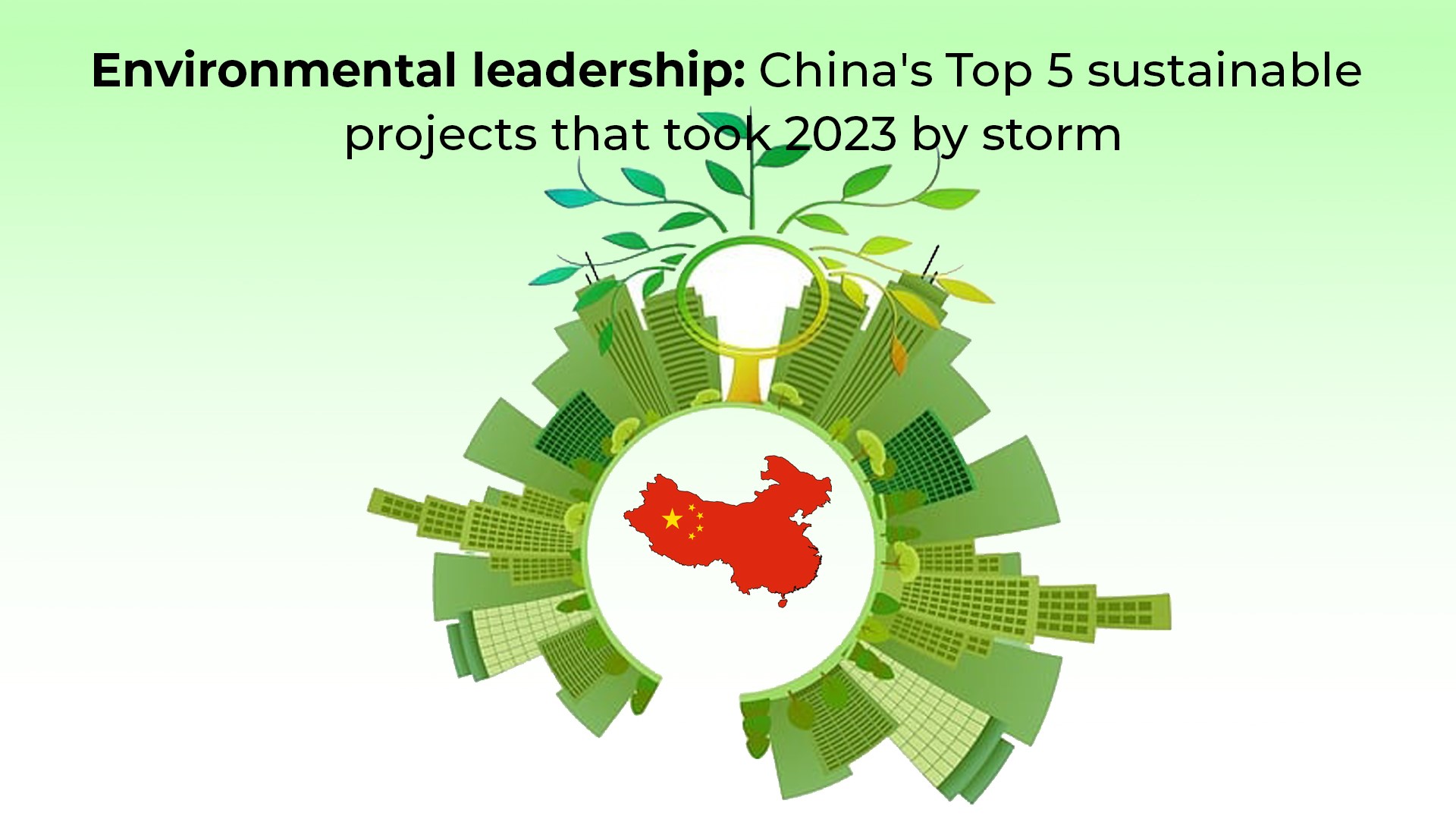环境领导力：2023年中国五大可持续发展项目