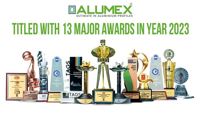 Alumex在2023年获得了14个奖项，巩固了其在铝挤压领域的顶峰地位
